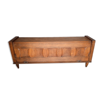 Sideboard in oak by Guillerme et Chambron 1950