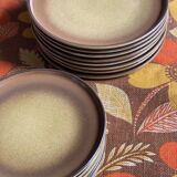 Rigny stoneware plates