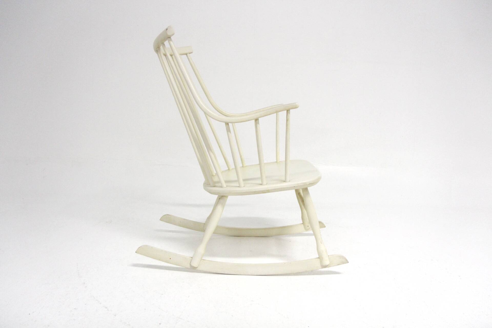 Scandinavian rocking chair "Bohem", Lena Larsson, Sweden, 1960
