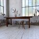 Oak farmhouse table 213-283cm with extension