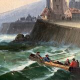 Table hst marine attr. charles euphrasia kuwasseg 19th century