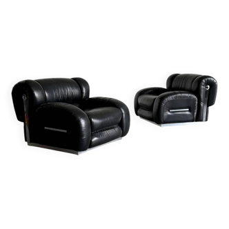 2 fauteuils italiens, 1960