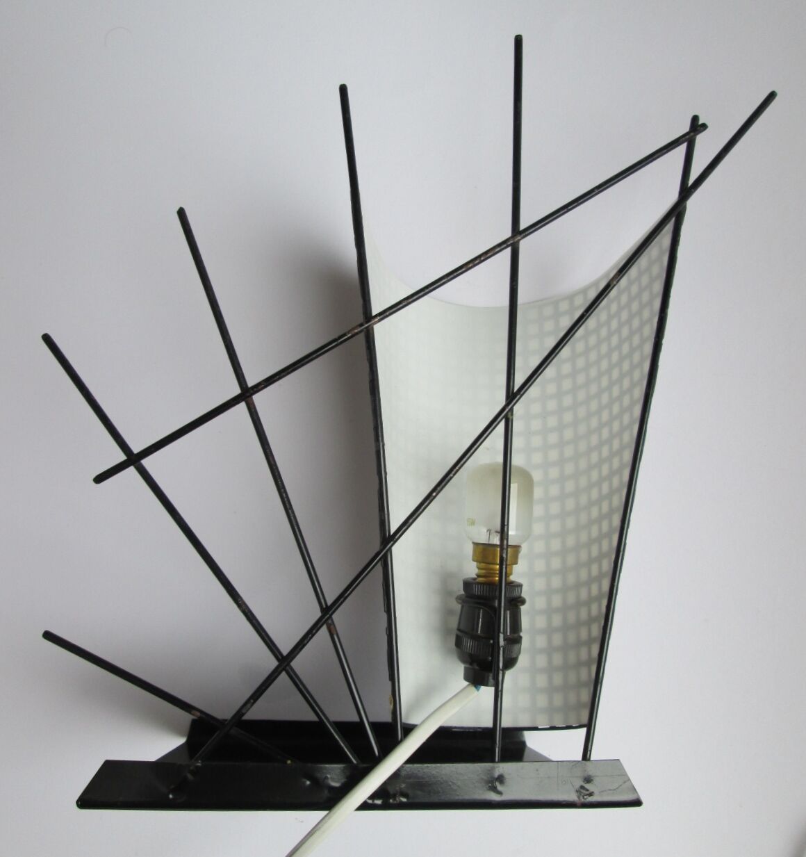 Vintage 1950s Dutch design table lamp