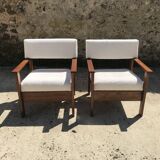 Pair of Scandinavian armchairs