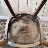 Set of 6 caned chairs in Louis XVI style