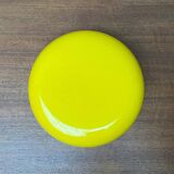 Yellow enamel bowl mid-century by Kaj Franck for Wärtsila Arabia, Finland, 1960s.