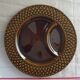 12 Digoin Saarguemines 70's compartment plates