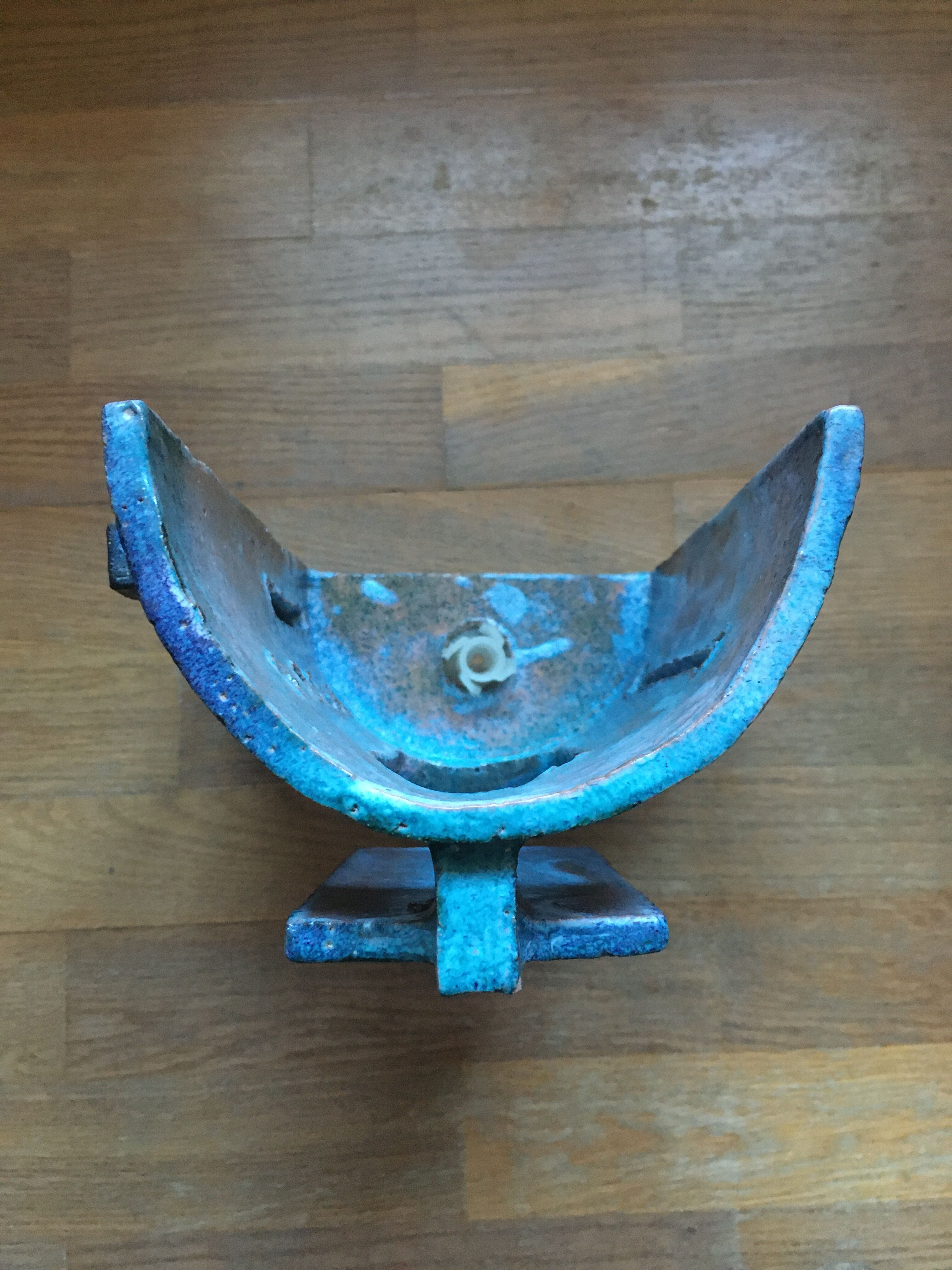Ceramics sconce by Louis Yves Bonnet, 1950s