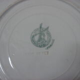 Pair Art Deco: plate mill of the Wolves of 1930/40