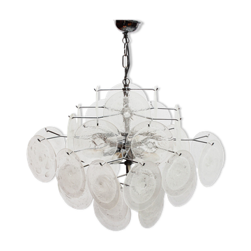 1970s chandelier Murano glass, Gino Vistosi