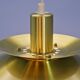 Danish hanging lamp in brass, 1970s