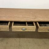 Vintage 3 Drawer Farmhouse Table
