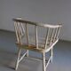Wabi sabi white armchair | Latvia | 1900s