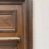Louis XVI style trumeau in wood and patinated stucco 20th century
