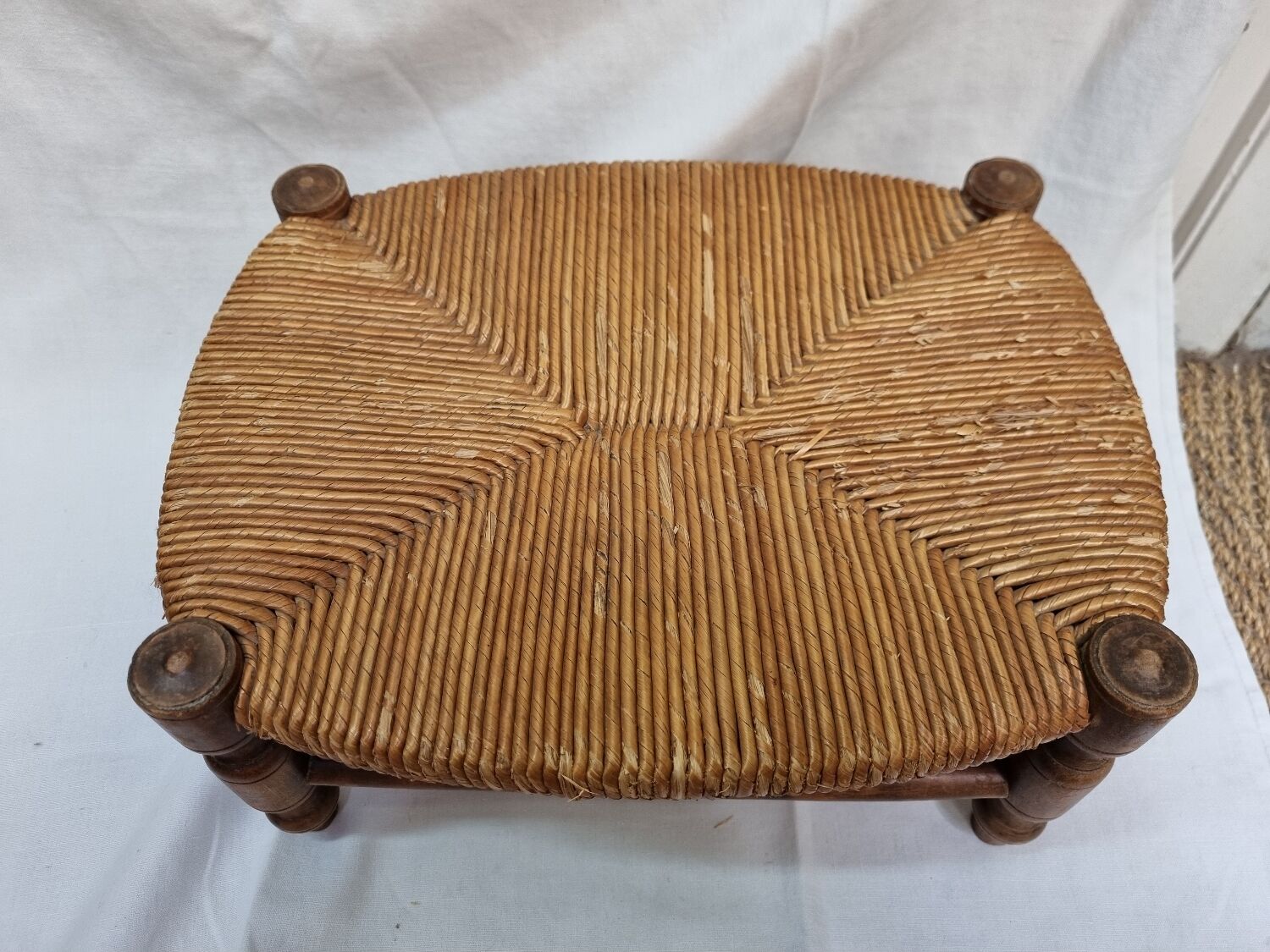 Brutalist footrest wood & mulching