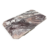 Vintage grey marble coffee table, 1970s