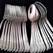 Guy Degrenne Rocaille Model Louis XV Style Stainless Steel Cutlery Set