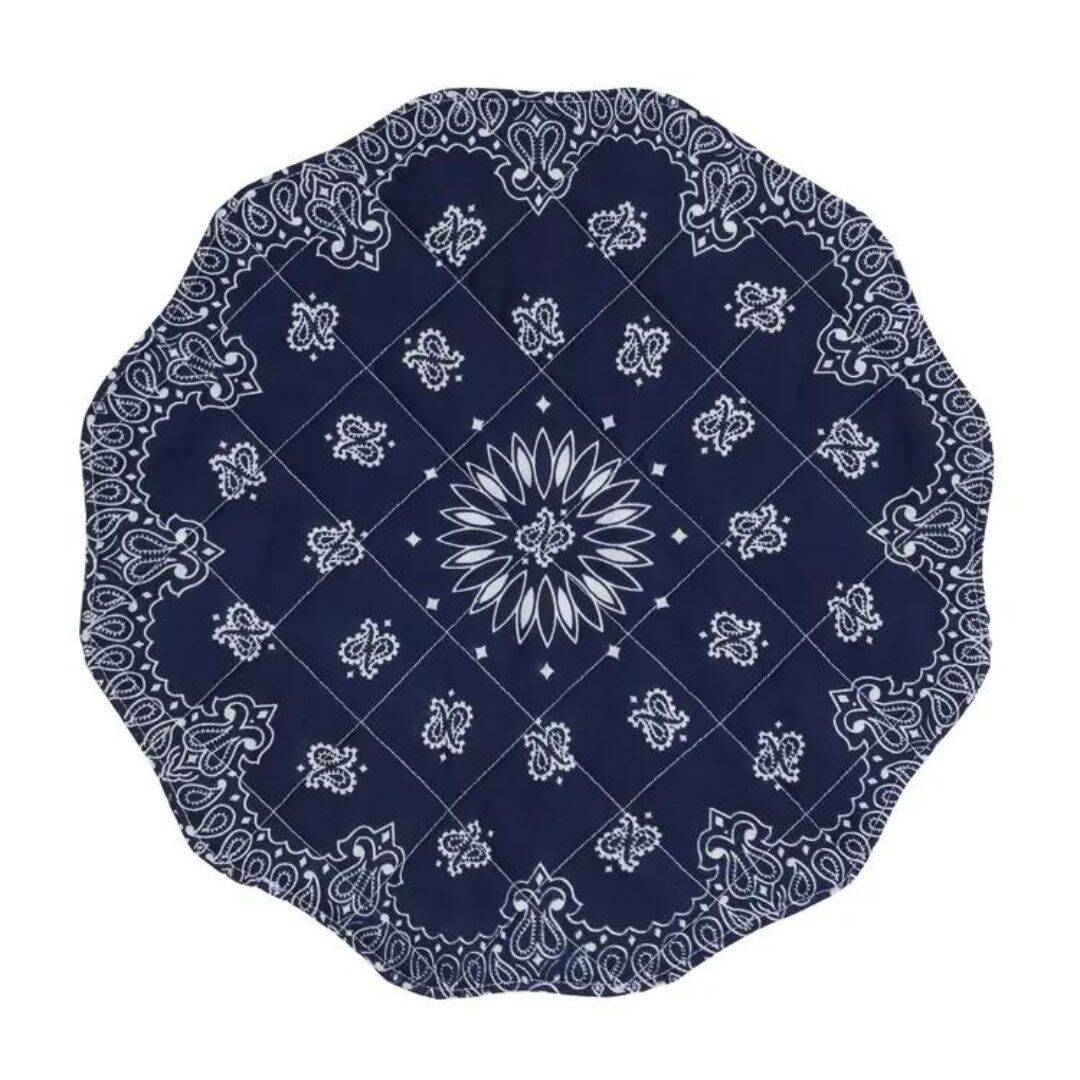 Bandana placemat - navy