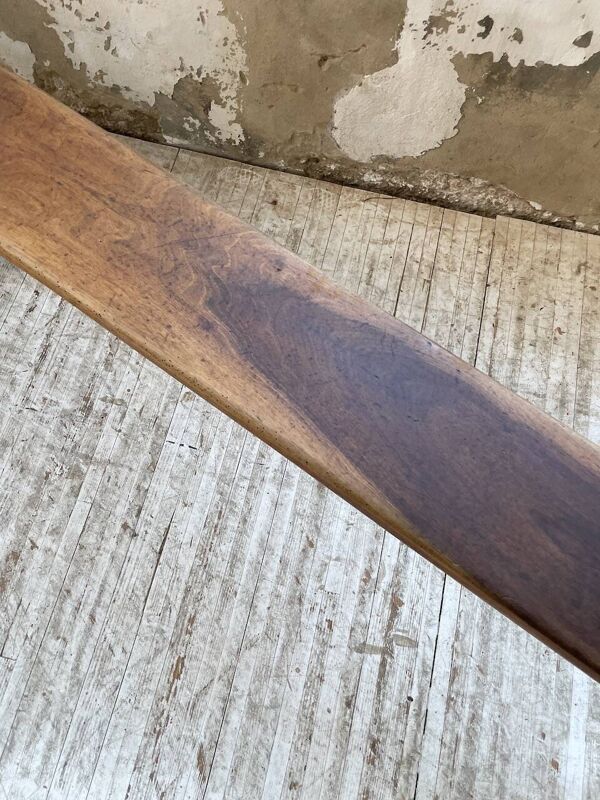 Banc en noyer massif 230 cm
