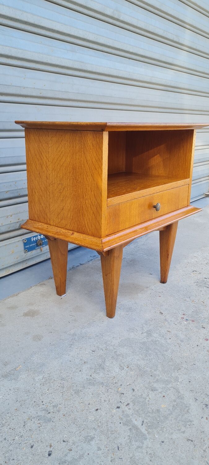 Vintage bedside compass foot