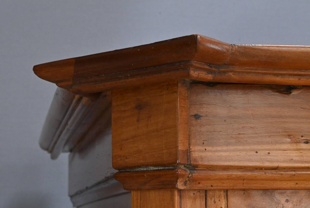 Cherrywood armoire, Louis XV style – Mid-19th century