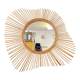 Rattan sun mirror 70s