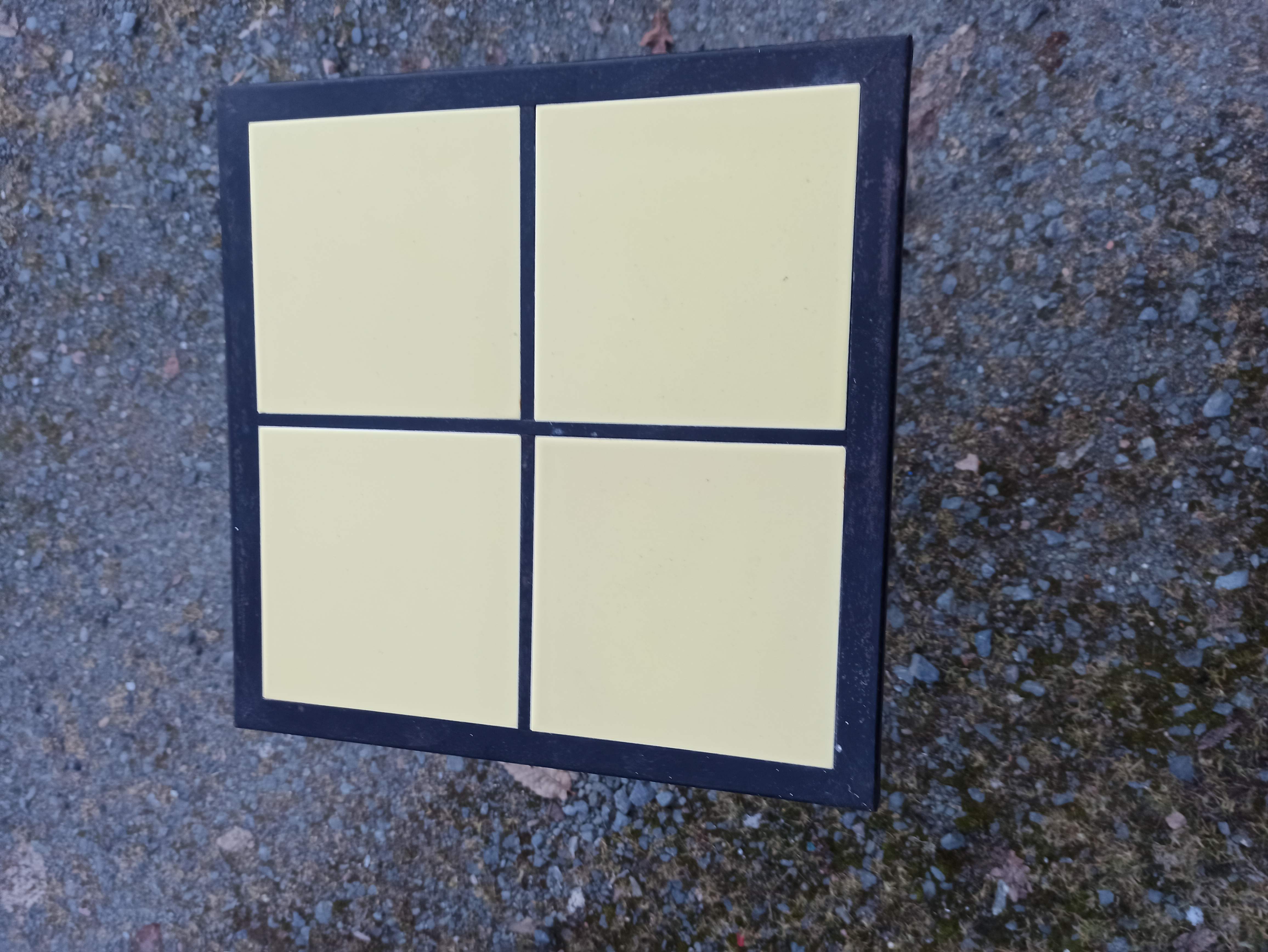 Porte vinyles meuble d'appoint en fer