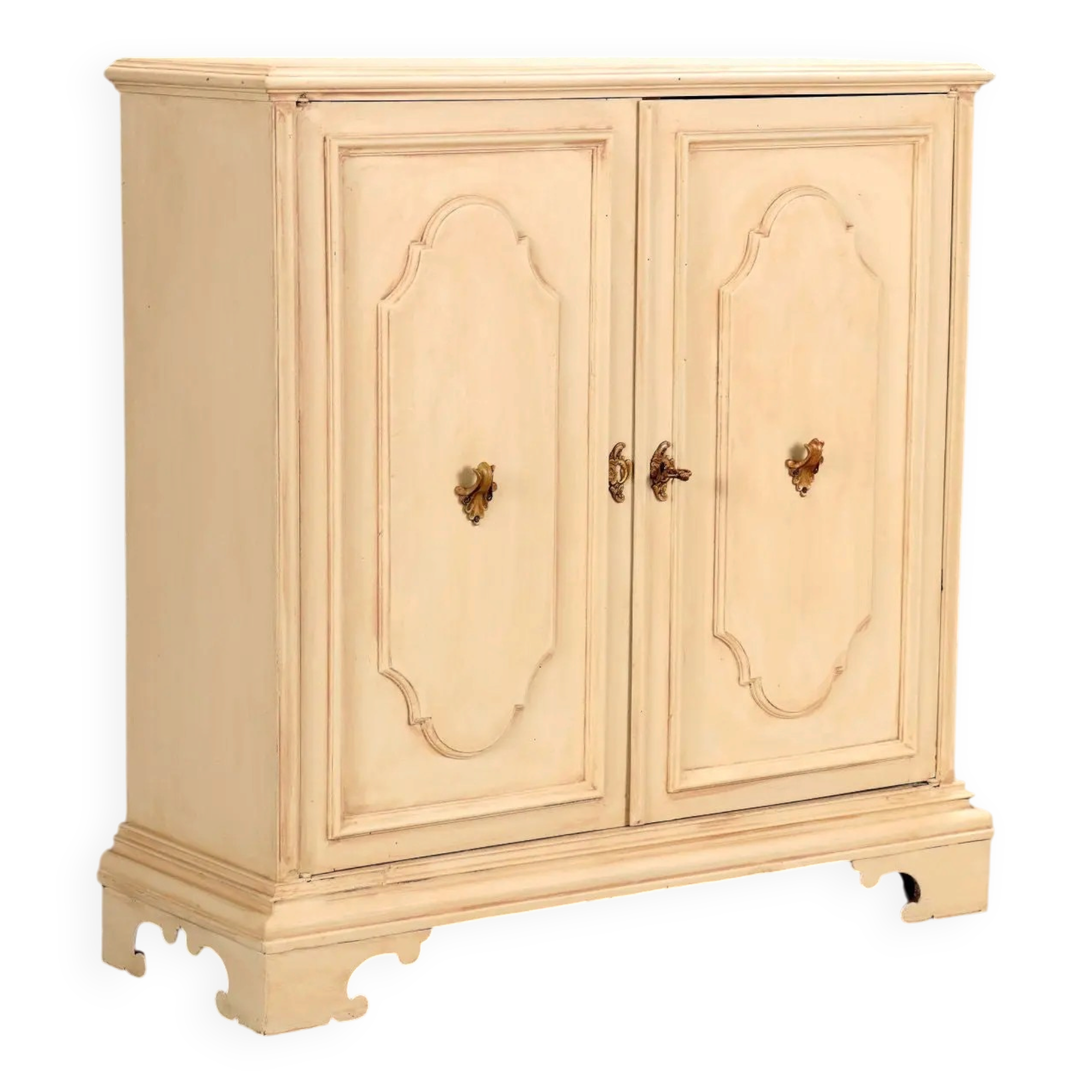 Antique walnut wardrobe, Italy, 20th century