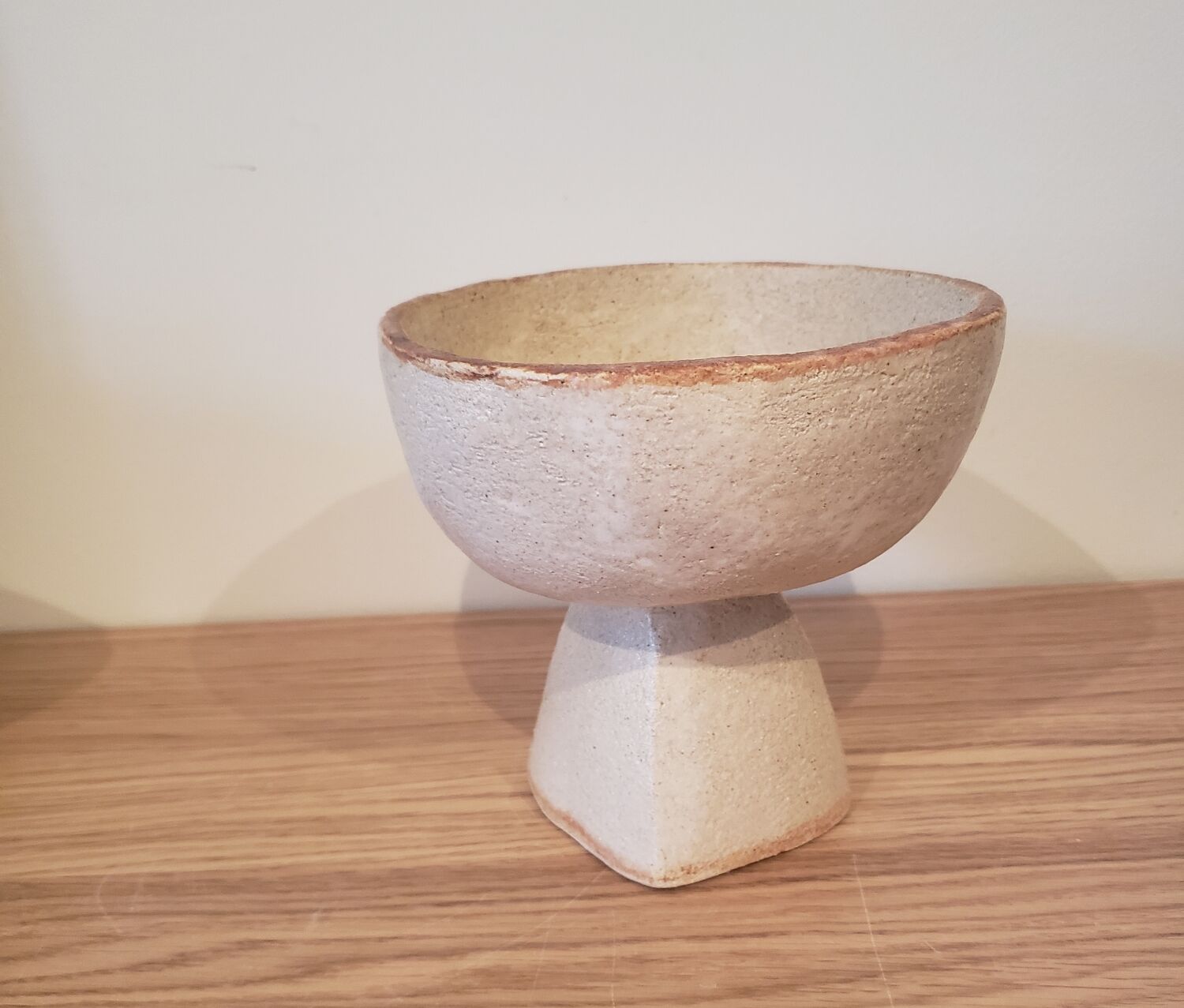 Chamotté sandstone cup
