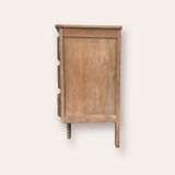 Commode vintage aerogommée à 3 tiroirs