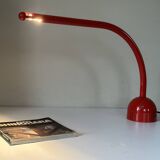 Lampe rouge Mario arnajoldi ed programmaluce design 1980