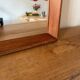 Vintage Danish teak mirror
