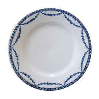 Plate in Iron Earth Salins model Vincennes