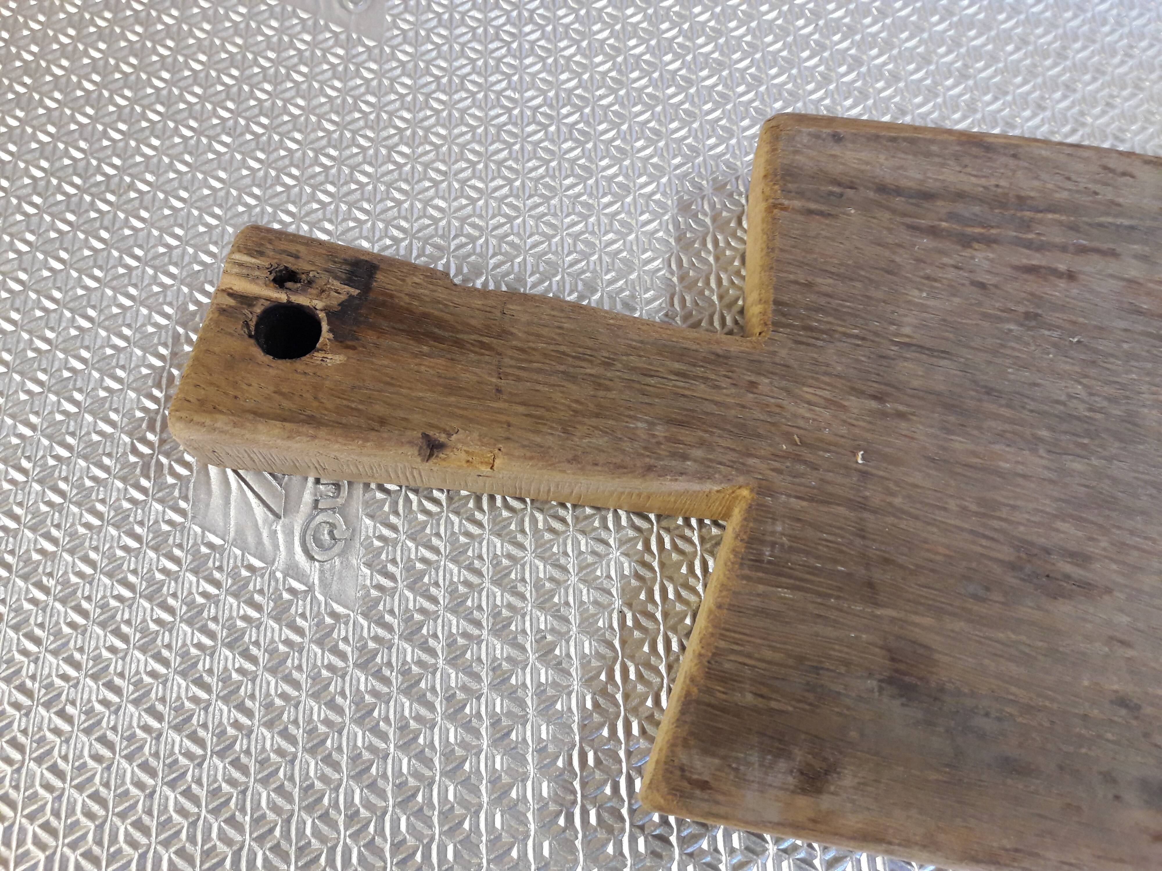 Old oak cutting board