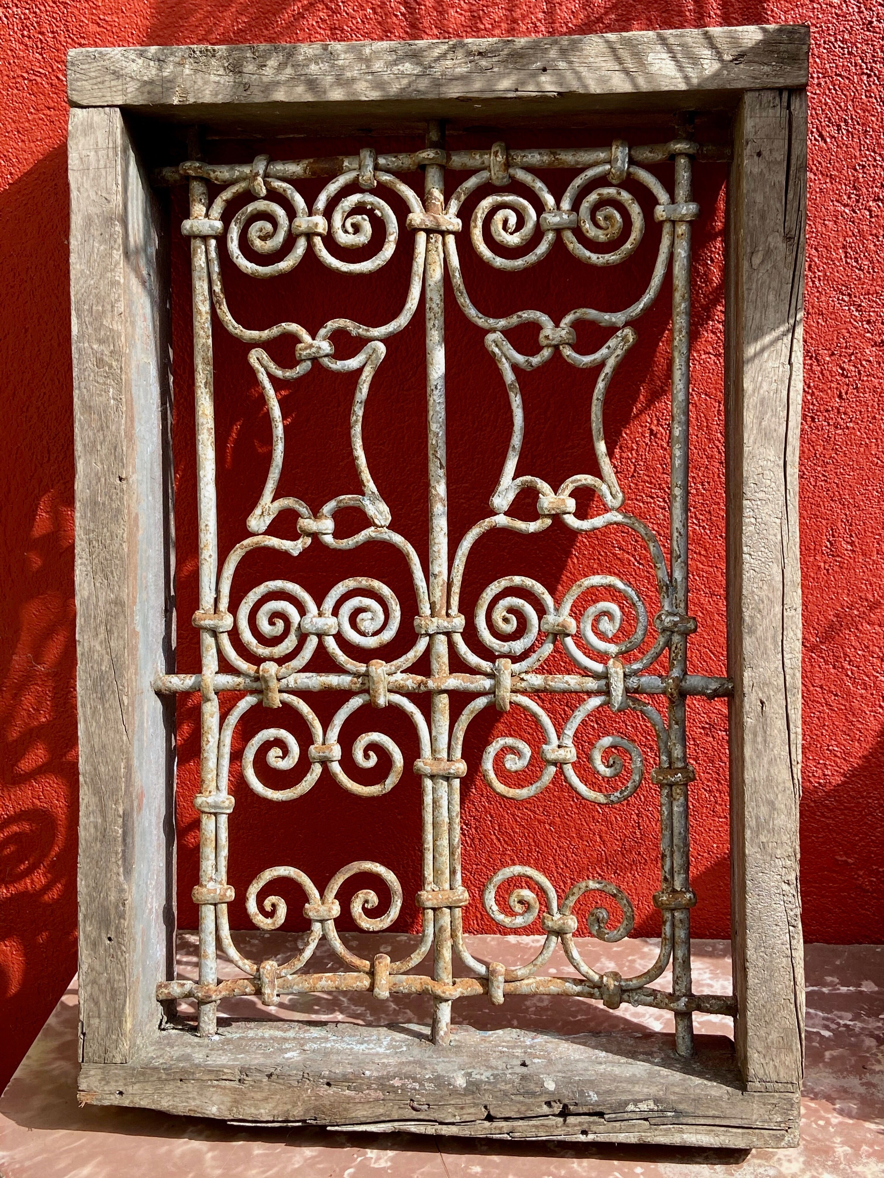 Authentique fenêtre d'un Riad de Marrakech