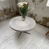 Table basse Heinz Lilienthal mosaïque marbre