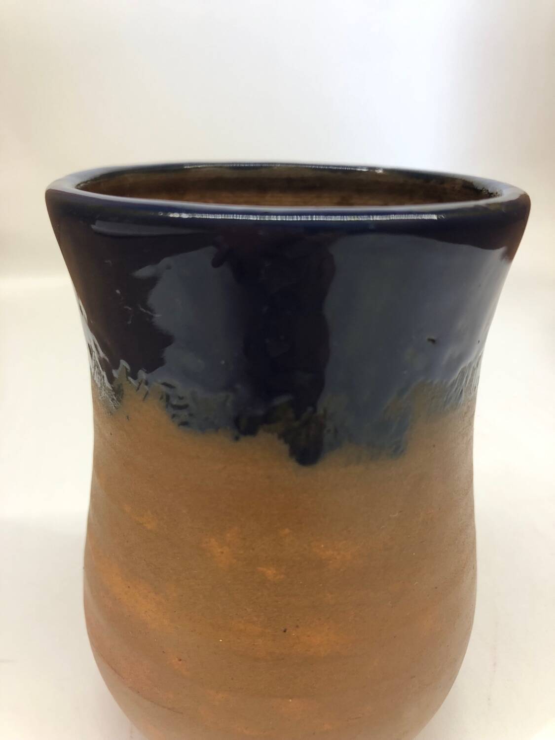 Stoneware vase by Willy Biron