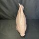 Le Jan, large ceramic fish cracked art deco circa 1930