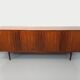 Vintage Scandinavian enfilade by Danish designer Arne Vodder in rosewood.