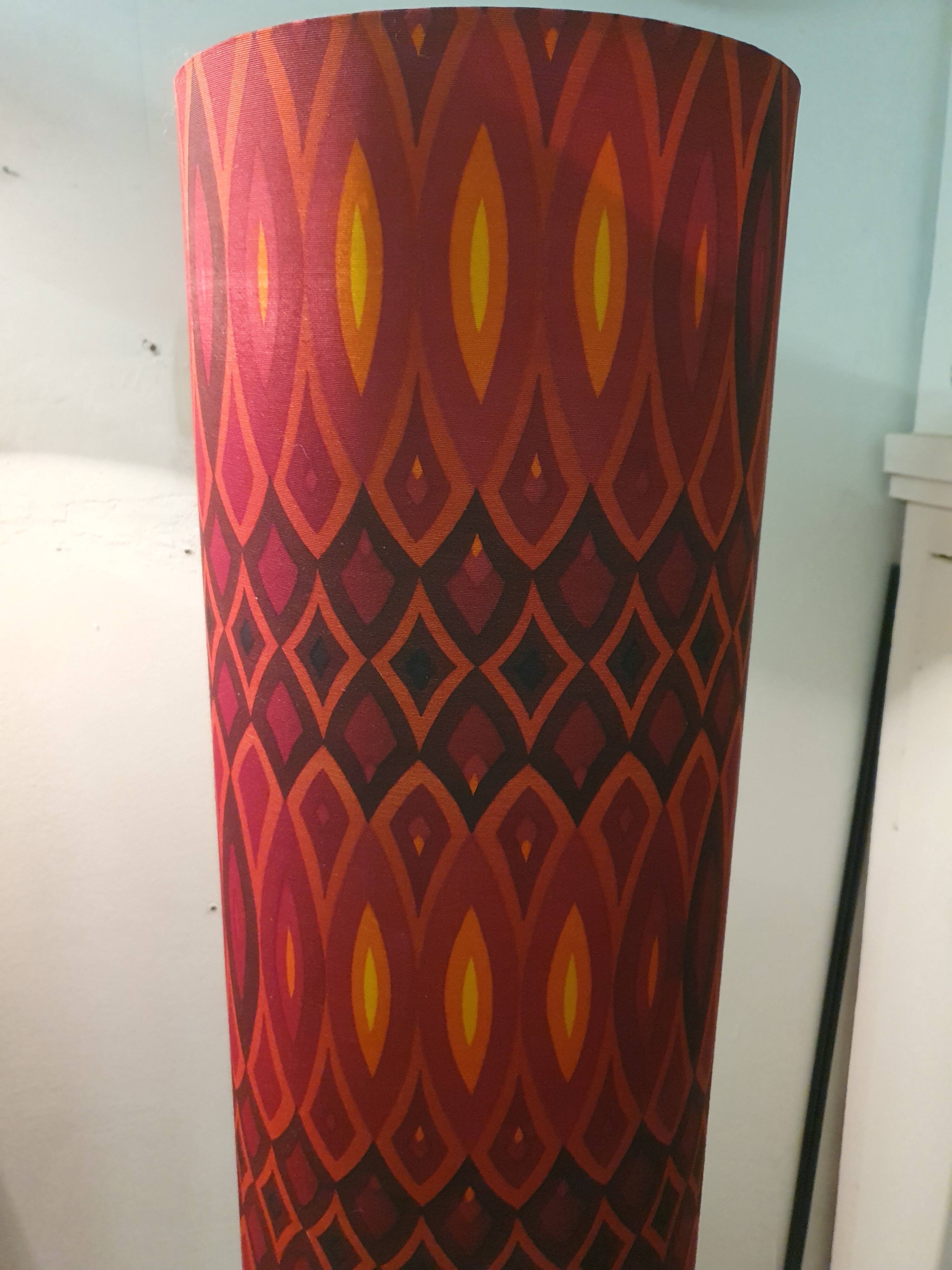 Doria Leuchten 2-light opaline floor lamp