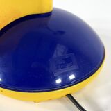 Lampe de bureau toucan bleu et rouge de brilliant leuchten Germany, 1980