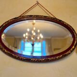 Oval mirror - Art Deco period - 1920