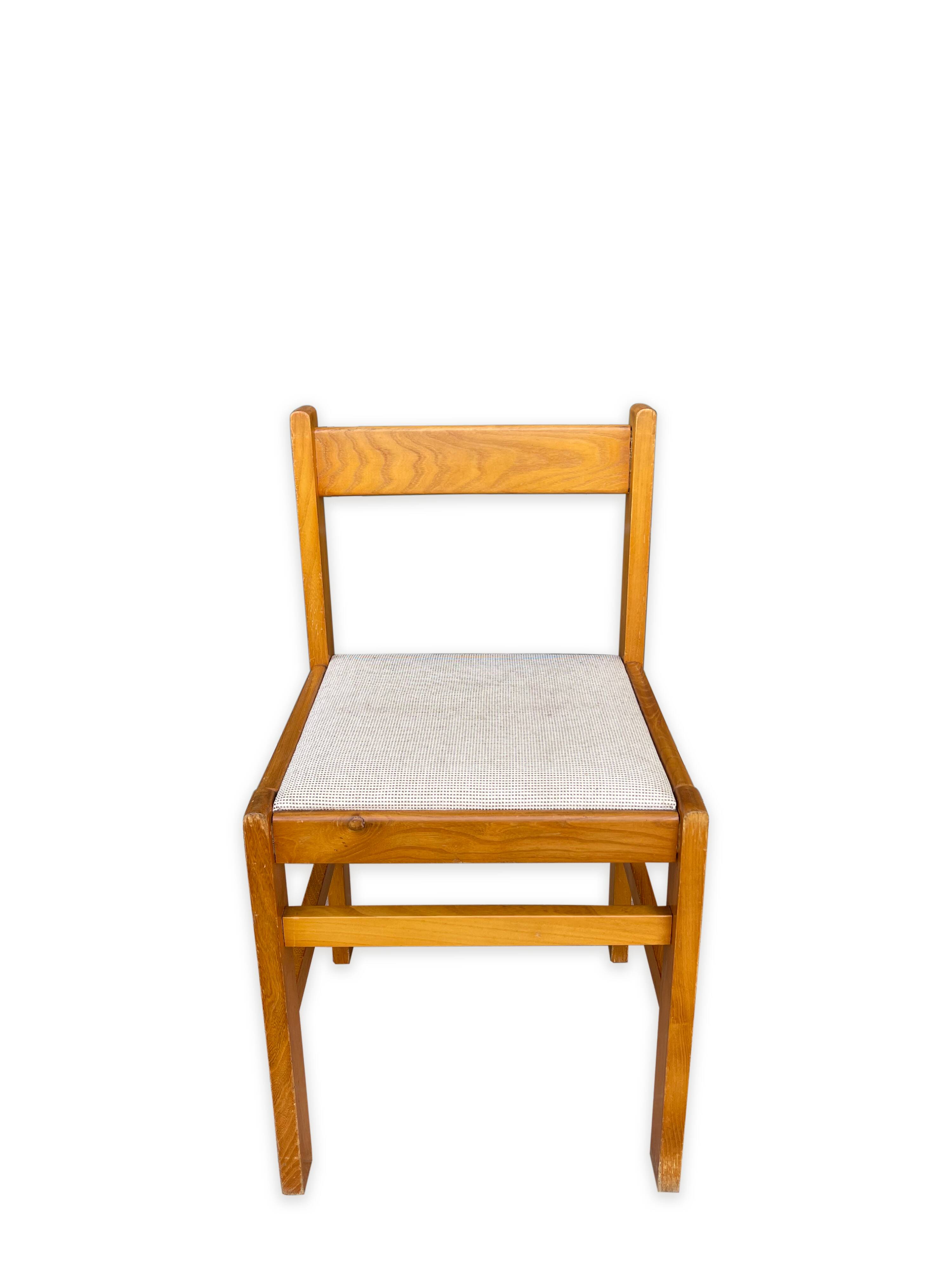 Ensemble de 6 chaises de cuisine italiennes, 1960