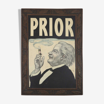 "Prior" advertising sign 1924