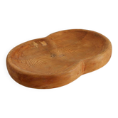 Large Carved wood fruit bowl / centerpiece - 20th