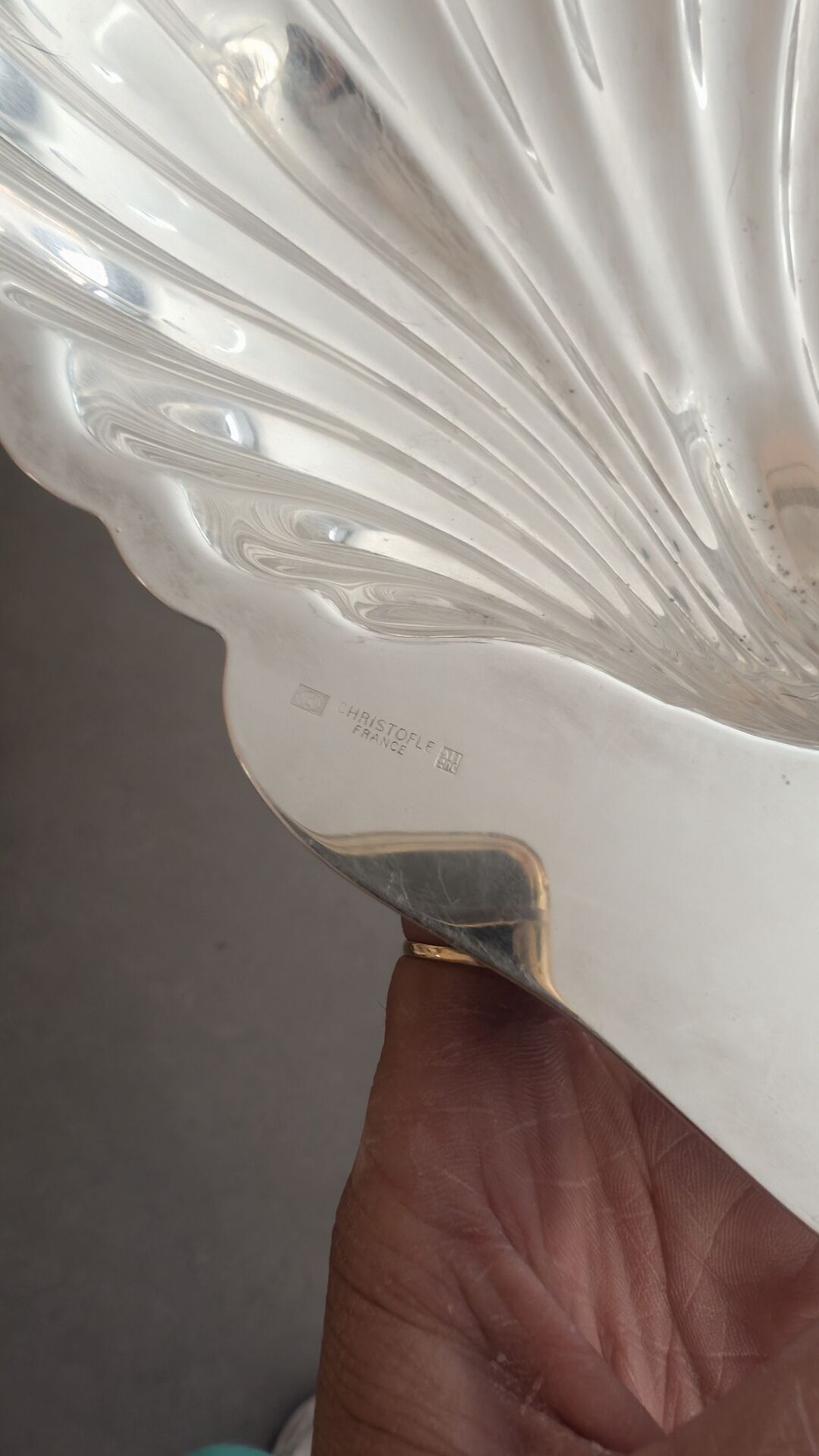 Christofle shell bowl