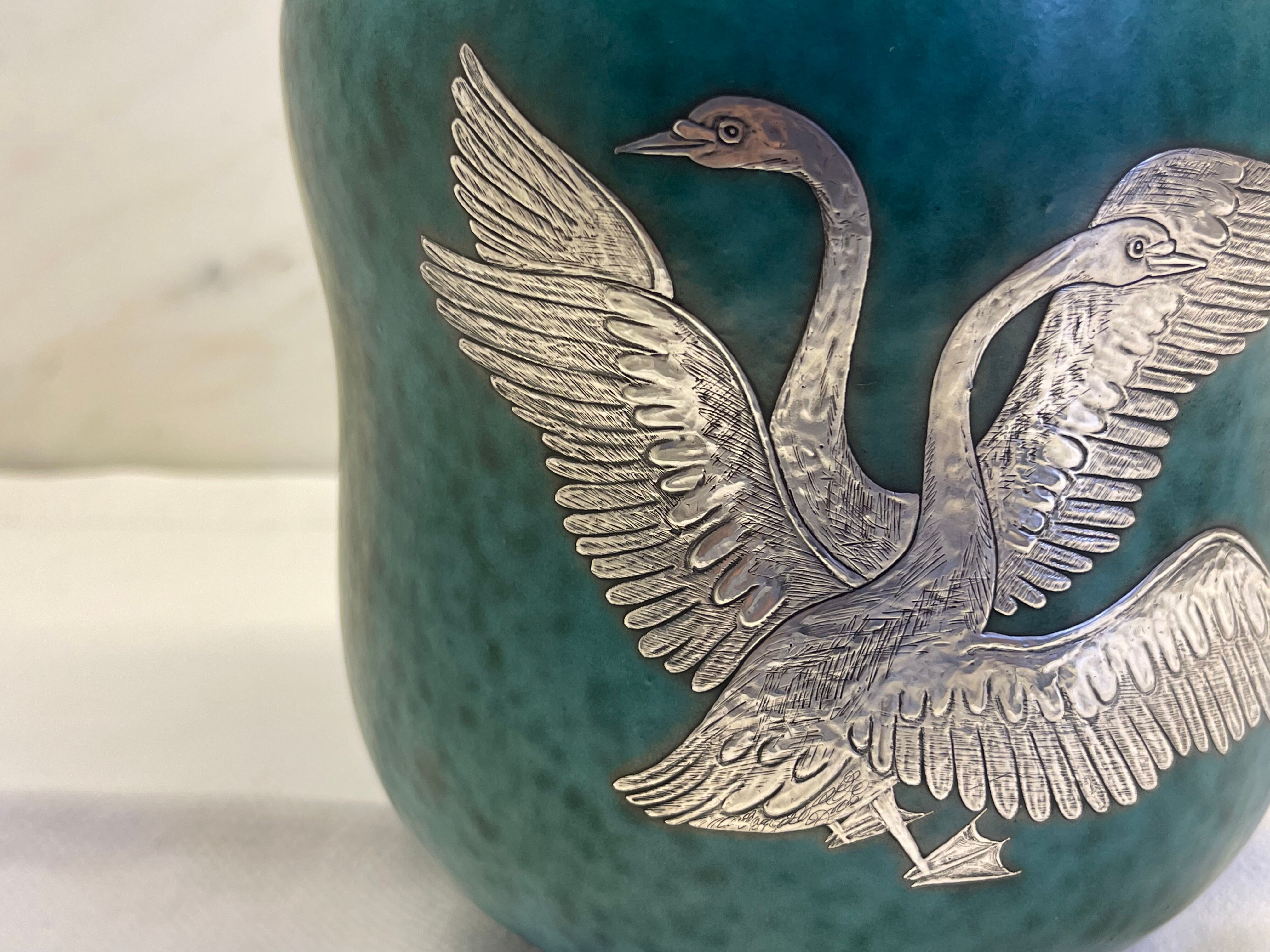 Gustavsberg Argenta Wilhelm Kage vase