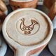 Set of 6 mugs in stoneware workshop of the dove 50s