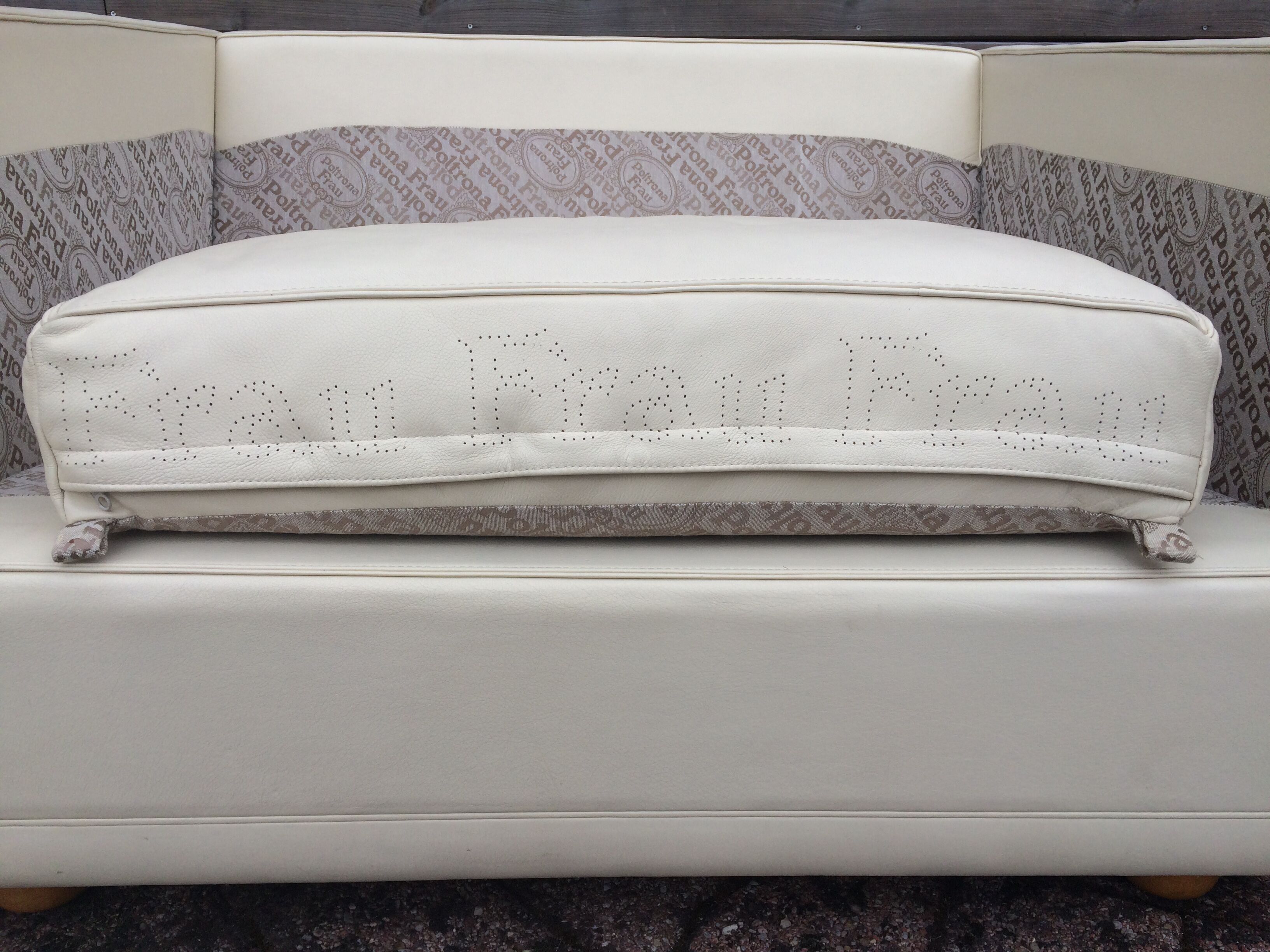 Couch and his Socrates of Poltrona Frau armchair