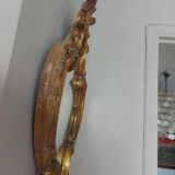 Mirror XIXth gilded wood and mercury ice 61x45cm